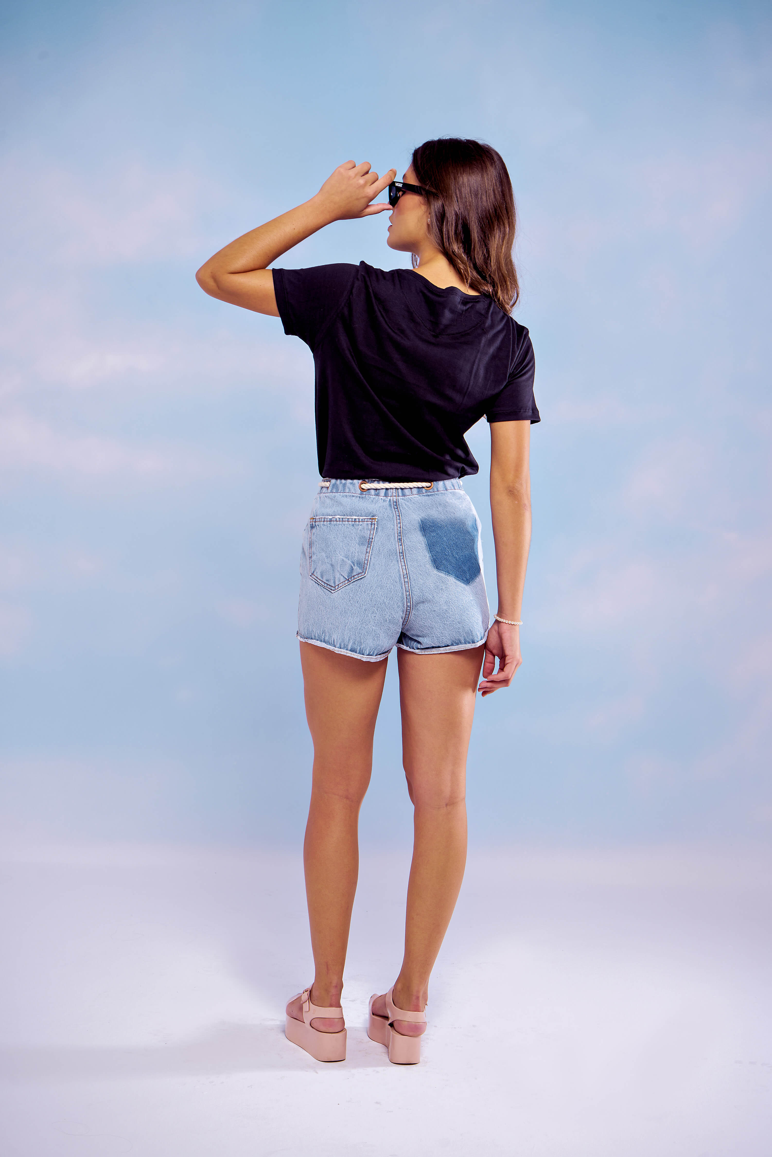 Ellie Cord Short Denim Short - New Collection Desire Denim 