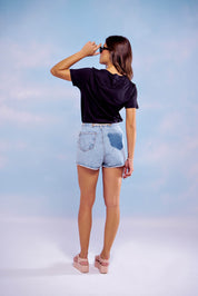 Ellie Cord Short Denim Short - New Collection Desire Denim 